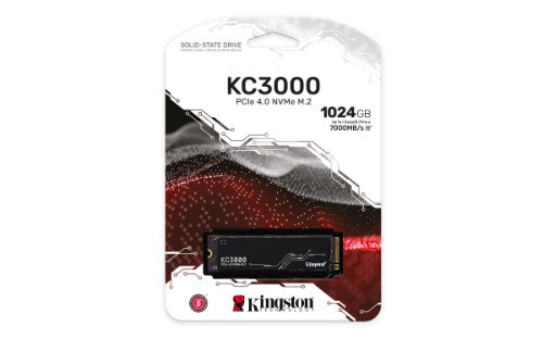 Kingston Technology KC3000 1 TB M.2 PCI Express 4.0 NVMe 3D TLC