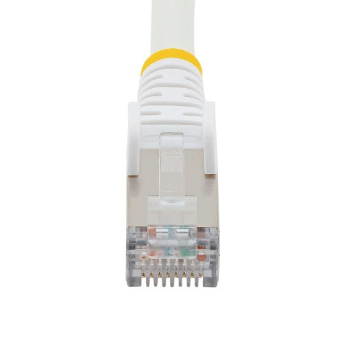 StarTech.com NLWH-25F-CAT6A-PATCH networking cable White 299.2" (7.6 m) S/FTP (S-STP)