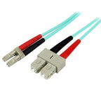 StarTech.com A50FBLCSC2 InfiniBand/fibre optic cable 78.7" (2 m) LC SC Turquoise