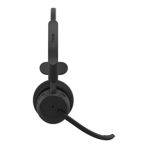 Jabra Evolve3 45 Headset Wireless Head-band Office/Call center USB Type-C Bluetooth Black