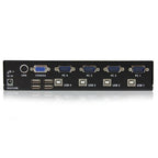StarTech.com SV431USB KVM switch Rack mounting Black