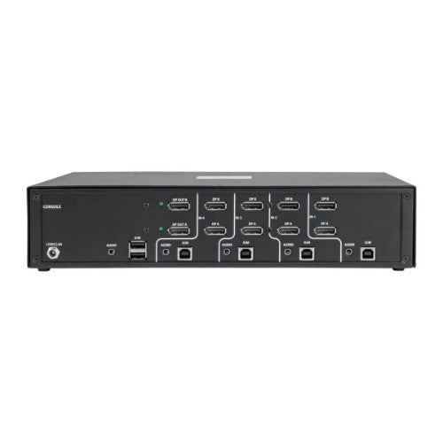 Tripp Lite B002-DP2A4 KVM switch Black