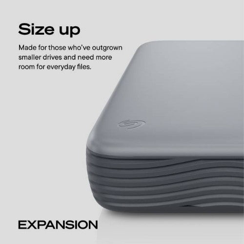 Seagate Expansion STNP8000400 external hard drive 8 TB 3.5" USB Type-C Gray