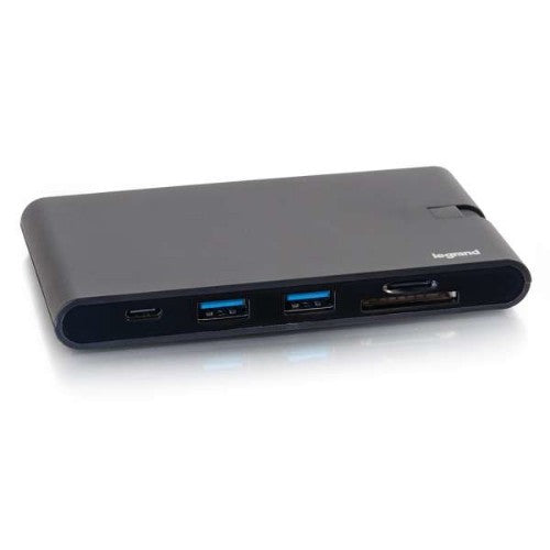 C2G 26916 laptop dock/port replicator USB 3.2 Gen 1 (3.1 Gen 1) Type-C Black