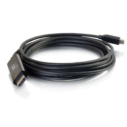 C2G 26896 video cable adapter 118.1" (3 m) USB Type-C HDMI Black