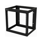 StarTech.com RK919WALLO rack cabinet 9U Wall mounted rack Black