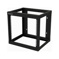 StarTech.com RK919WALLO rack cabinet 9U Wall mounted rack Black