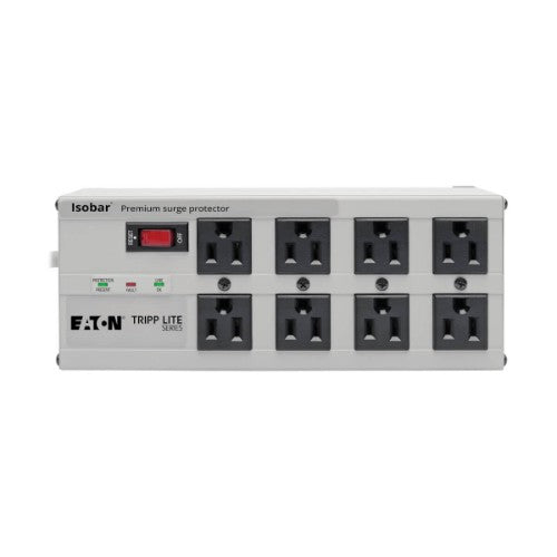Tripp Lite ISOBAR8ULTRA surge protector Light grey 8 AC outlet(s) 110 - 125 V 144.1" (3.66 m)