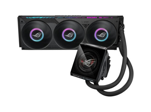 ASUS ROG Strix LC IV 360 ARGB LCD Processor All-in-one liquid cooler 4.72" (12 cm) Black