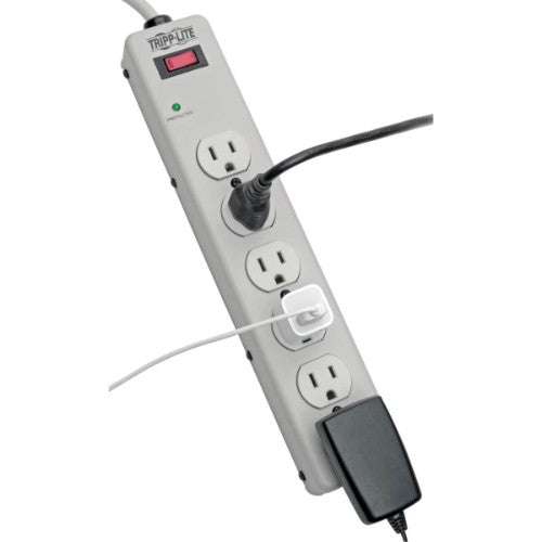 Tripp Lite TLM606HJ surge protector Gray 6 AC outlet(s) 120 V 70.9" (1.8 m)