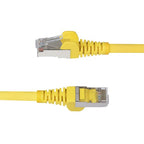 StarTech.com NLYL-10F-CAT6A-PATCH networking cable Yellow 118.1" (3 m) S/FTP (S-STP)