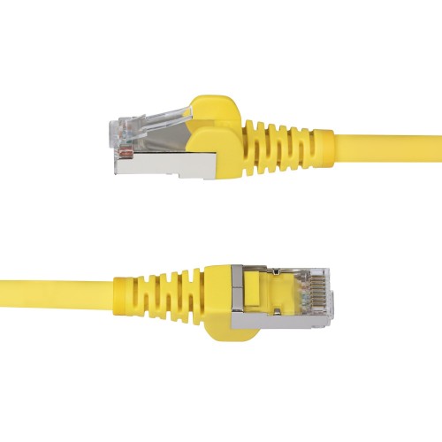 StarTech.com NLYL-25F-CAT6A-PATCH networking cable Yellow 299.2" (7.6 m) S/FTP (S-STP)