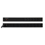 CyberPower PDU20BT6F10R power distribution unit (PDU) 16 AC outlet(s) 1U Black