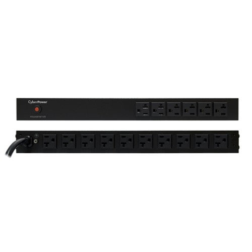 CyberPower PDU20BT6F10R power distribution unit (PDU) 16 AC outlet(s) 1U Black