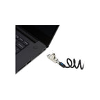 Kensington Slim N17 2.0 Portable Keyed Laptop Lock for Wedge-Shaped Slots