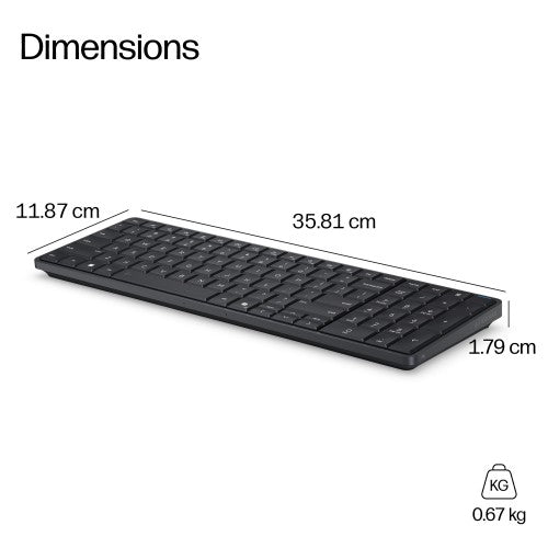 HP EliteBoard G1a Next Gen AI PC Wolf Pro Security Edition Copilot+ PC PRO 340 16 GB DDR5-SDRAM Windows 11 Pro Black
