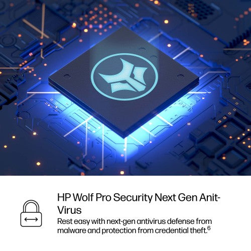 HP EliteBook 6 G1q Next Gen AI PC Wolf Pro Security Edition Copilot+ PC Snapdragon X1P-42-100 Laptop 14" WUXGA 32 GB LPDDR5x-SDRAM 1 TB SSD Wi-Fi 7 (802.11be) Windows 11 Pro Silver