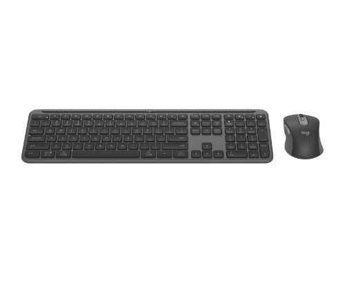 Logitech 920-012425 keyboard Mouse included Universal RF Wireless + Bluetooth QWERTY English Graphite