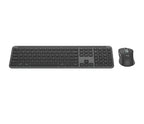 Logitech 920-012425 keyboard Mouse included Universal RF Wireless + Bluetooth QWERTY English Graphite
