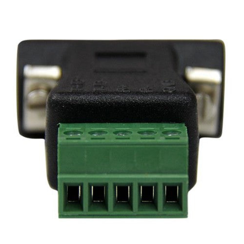 StarTech.com RS422 RS485 Serial DB9 -> Terminal Block Adapter Black