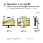 HP Series 5 Pro 23.8 inch FHD USB-C Conferencing Monitor - 524pm