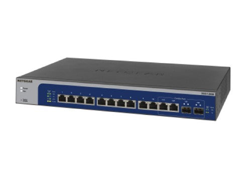 NETGEAR XS512EM Managed L2 10G Ethernet (100/1000/10000) 1U Blue, Gray