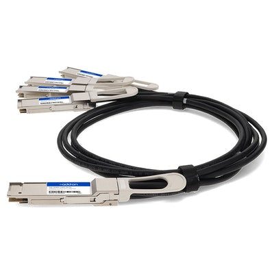 AddOn Networks DAC-Q56DD-4Q56-2M-AO InfiniBand/fibre optic cable 78.7" (2 m) 4xQSFP56 QSFP-DD Black, Silver