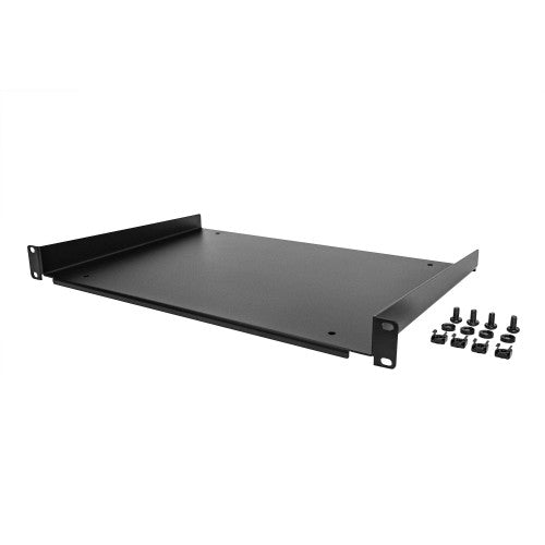 StarTech.com SHELF-1U-12-FIXED-S rack accessory Rack shelf
