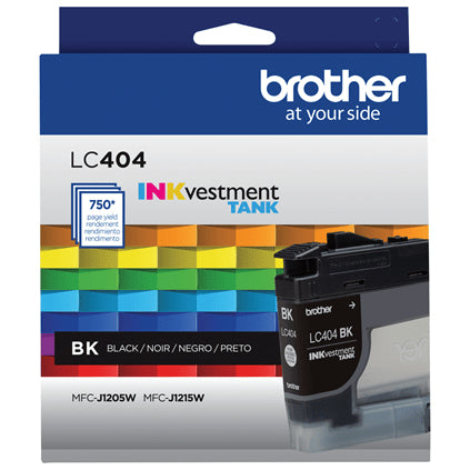 Brother LC404BKS ink cartridge 1 pc(s) Original Standard Yield Black