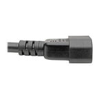 Tripp Lite P047-002 power cable Black 24" (0.61 m) C14 coupler C19 coupler