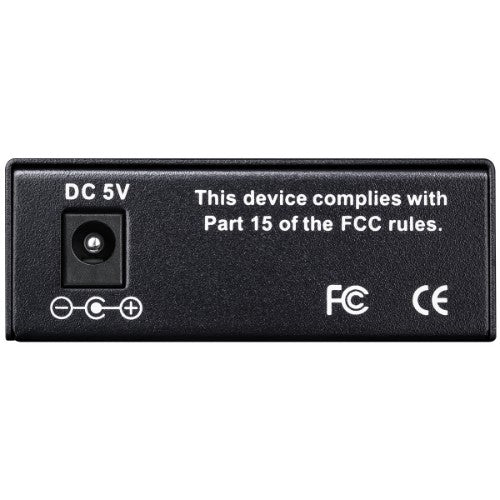 Cudy MC220 network media converter 1000 Mbit/s 1310 nm Single-mode Black