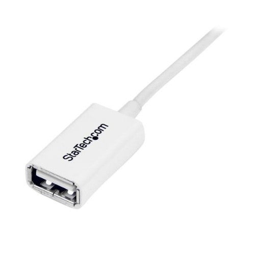 StarTech.com USBEXTPAA1MW USB cable USB 2.0 39.4" (1 m) USB A White