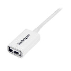 StarTech.com USBEXTPAA1MW USB cable USB 2.0 39.4" (1 m) USB A White