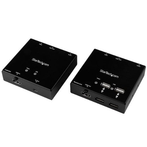 StarTech.com ST121USBHD AV extender AV transmitter & receiver Black
