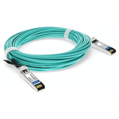 AddOn Networks AOC-S-S-25G-20M-AO InfiniBand/fibre optic cable 787.4" (20 m) SFP28 Aqua color