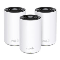 TP-Link Deco XE75 Pro (3-pack) Tri-band (2.4 GHz / 5 GHz / 6 GHz) Wi-Fi 6E (802.11ax) White Internal