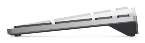 DELL KM7321W keyboard Mouse included Office RF Wireless + Bluetooth US English Gray, Titanium