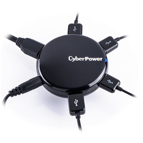 CyberPower CPH430PB interface hub Black