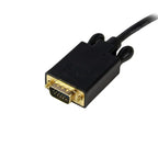 StarTech.com DP2VGAMM15B video cable adapter 181.1" (4.6 m) DisplayPort VGA (D-Sub) Black