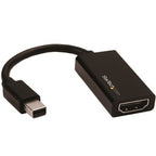 StarTech.com MDP2HD4K60S video cable adapter 5.83" (0.148 m) Mini DisplayPort HDMI Black