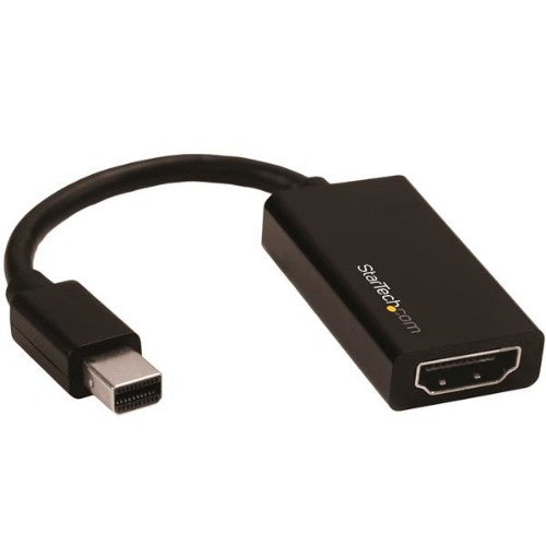 StarTech.com MDP2HD4K60S video cable adapter 5.83" (0.148 m) Mini DisplayPort HDMI Black
