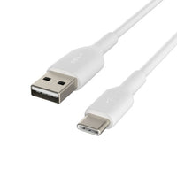 Belkin CAB001BT2MWH USB cable 78.7" (2 m) USB A USB C White
