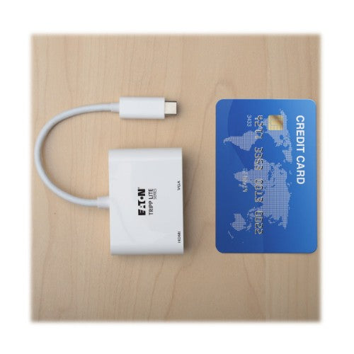 Tripp Lite U444-06N-HV4K USB graphics adapter 3840 x 2160 pixels White