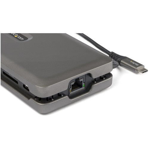 StarTech.com DKT31CSDHPD3 laptop dock/port replicator Wired USB 3.2 Gen 2 (3.1 Gen 2) Type-C Gray