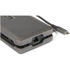 StarTech.com DKT31CSDHPD3 laptop dock/port replicator Wired USB 3.2 Gen 2 (3.1 Gen 2) Type-C Gray
