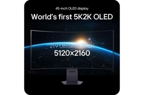 LG UltraGear computer monitor 45" 5120 x 2160 pixels 5K Ultra HD OLED Black
