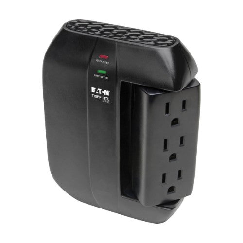 Tripp Lite SWIVEL6 surge protector Black 6 AC outlet(s) 120 V