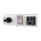 Tripp Lite PS2408RA surge protector Black, Gray 8 AC outlet(s) 120 V 180" (4.57 m)