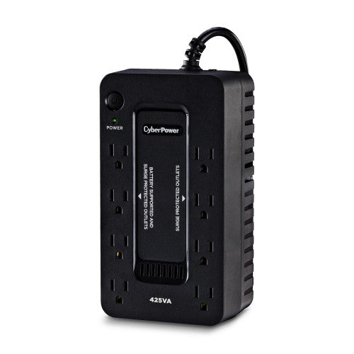 CyberPower ST425 uninterruptible power supply (UPS) Standby (Offline) 0.425 kVA 260 W 8 AC outlet(s)