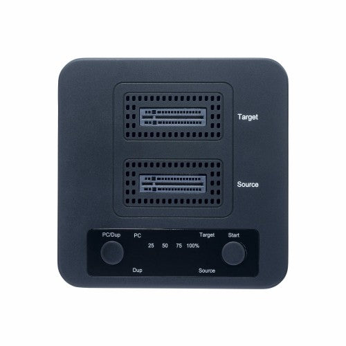 StarTech.com M2-HDD-DUPLICATOR-N1 media duplicator HDD/SSD duplicator Black 1 copies